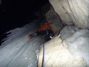 Nick on the second last pitch, just as night set it.