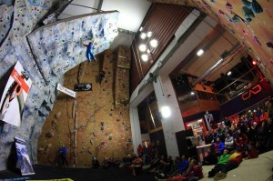 Me nearing the top of the mens final. Photo Credit - Dom Scott