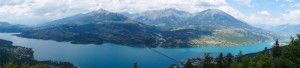 Lac Serre Ponçon from a bit higher.